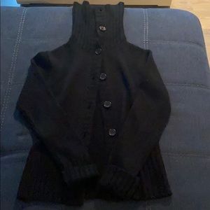 Foldable Neck Sweater